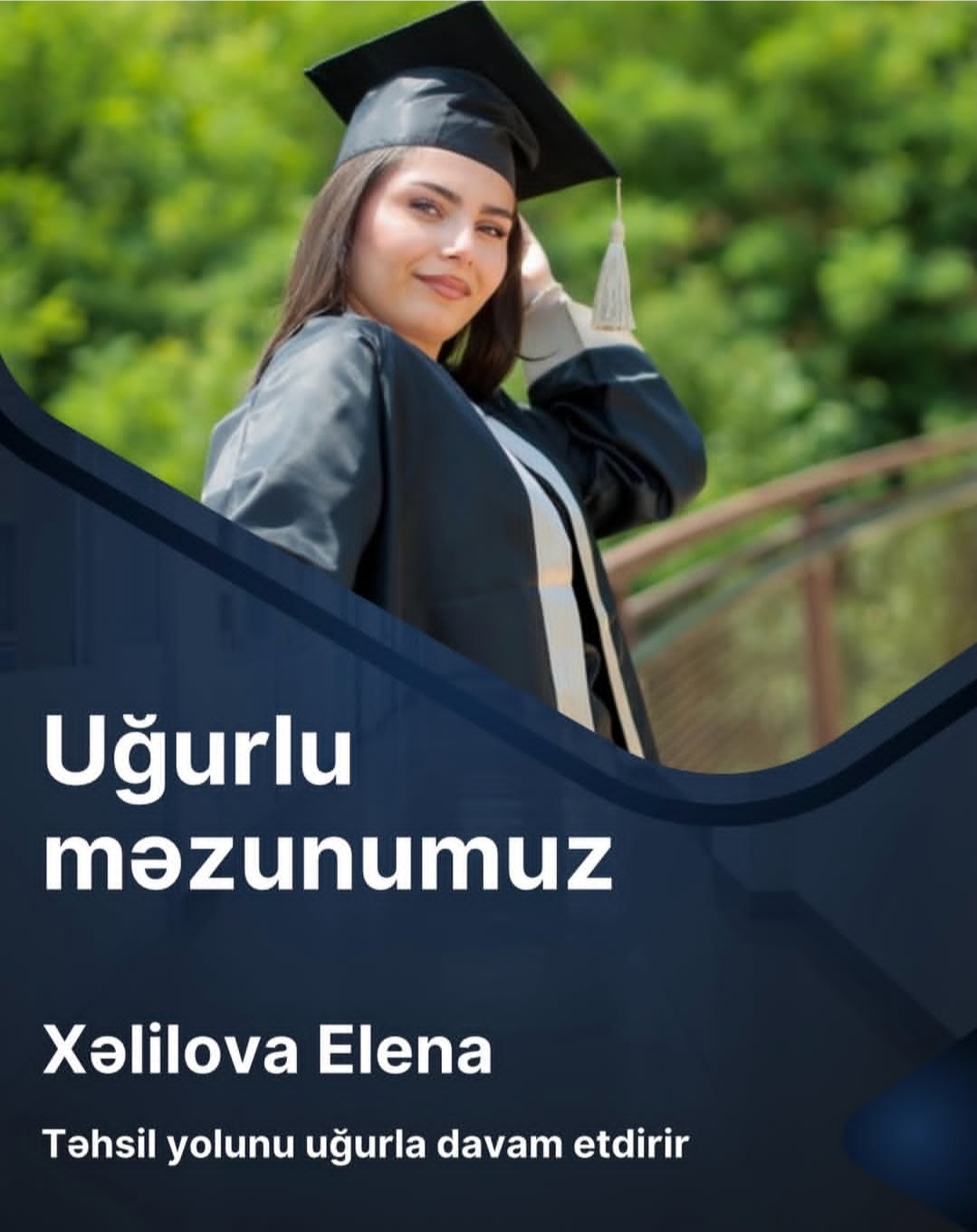 Qusar Peşə Liseyimizin uğurlu məzunu-zəhmətin və peşekarlığın nəticəsi