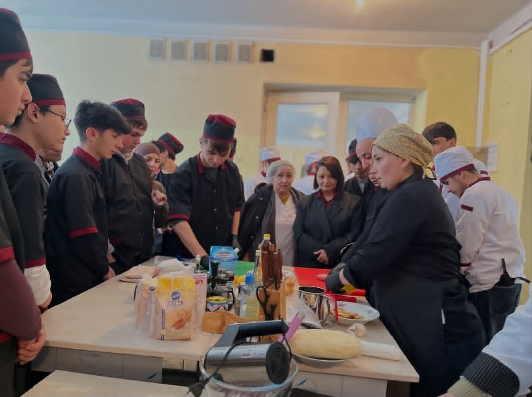 Şəfa İstirahət Mərkəzinin aşpazı və qənnadçısının iştirakı ilə keçirilən tədbirdə tələbələr
